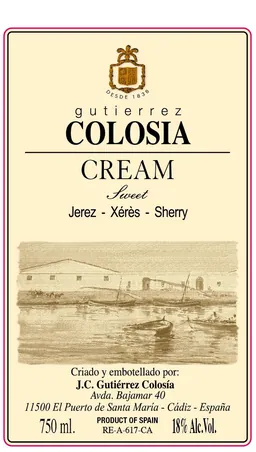 Gutierrez Colosia Cream Sherry