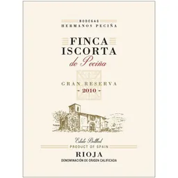 Hermanos Pecina Finca Iscorta de Pecina Gran Reserva