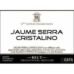 Jaume Serra Cristalino Cava Brut