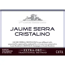 Jaume Serra Cristalino Cava Extra Dry