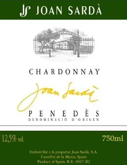 Joan Sarda Chardonnay