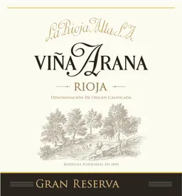 La Rioja Alta Vina Arana Rioja Gran Reserva
