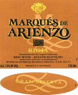 Marques de Arienzo Gran Reserva