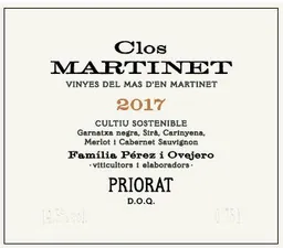 Mas Martinet Clos Martinet Priorat