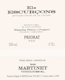 Mas Martinet Els Escurcons