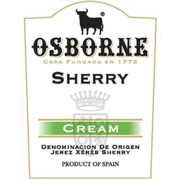 Osborne Cream Sherry