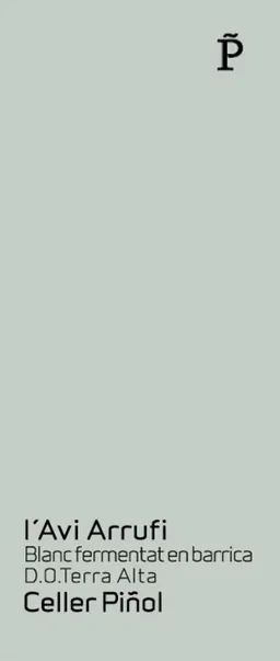 Pinol L'Avi Arrufi Blanco