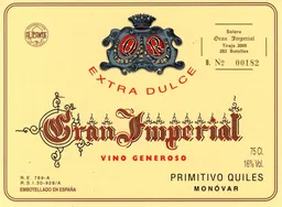 Gran Imperial Vino Generoso Reserva Especial Solera