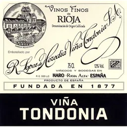 Rioja Vina Tondonia Gran Reserva