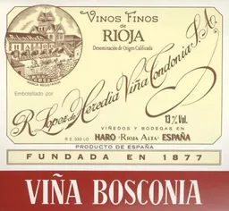 Vina Bosconia Reserva