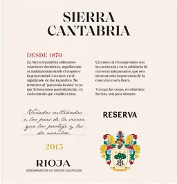 Rioja Reserva