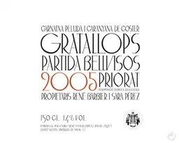 Gratallops Partida Bellvisos