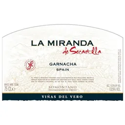 Vinas del Vero La Miranda de Secastilla Garnacha