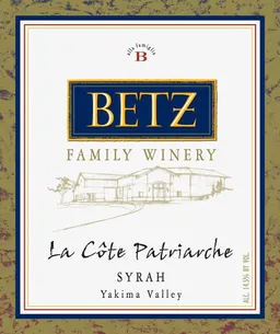 Betz Family Winery La Cote Patriarche Syrah