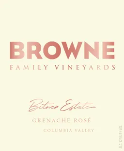 Bitner Estate Grenache Rose