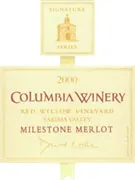 Columbia Winery Milestone Merlot