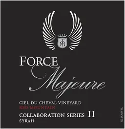 Force Majeure Collaboration Series II Ciel du Cheval Vineyard Red