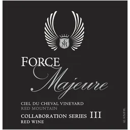 Force Majeure Collaboration Series III Ciel du Cheval Vineyard Red