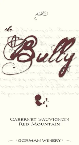 Gorman Winery The Bully Cabernet Sauvignon