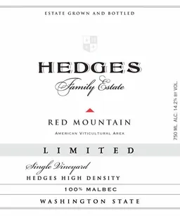 Hedges Family Estate High Density Malbec