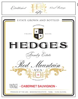 Hedges Family Estate Red Mountain Cabernet Sauvignon