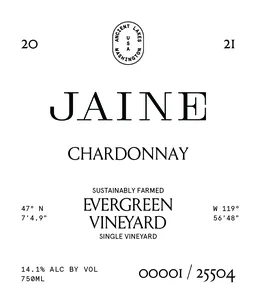 Jaine Evergreen Vineyard Chardonnay