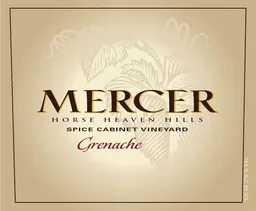 Mercer Estates Spice Cabinet Vineyard Grenache