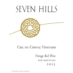 Seven Hills Winery Ciel du Cheval Vintage Red