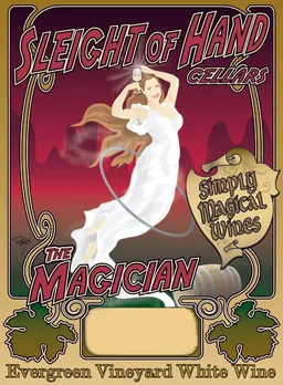 Sleight Of Hand The Magician Evergreen Vineyard Riesling