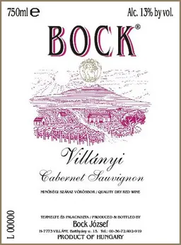 Bock Cabernet Sauvignon