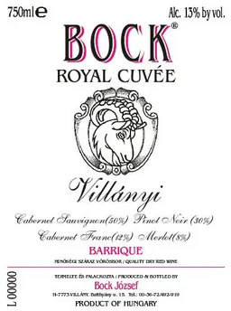 Bock Villany Royal Cuvee