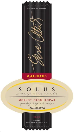 Solus Merlot