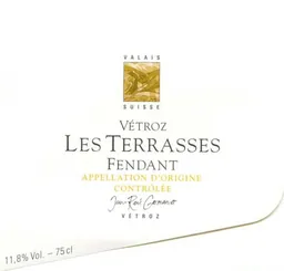 Vetroz Fendant Les Terrasses