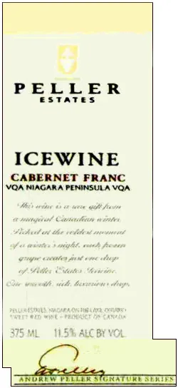 Peller Estates Icewine Cabernet Franc