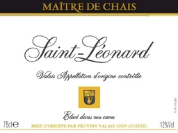 Fendant de Saint-Leonard Maitre de Chais