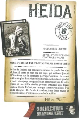 Heida du Valais Collection Chandra Kurt