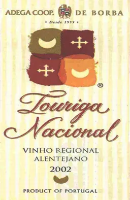 Adega Coop de Borba Vinho Regional Alentejano Touriga Nacional