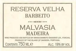 Madeira Reserva Malvasia