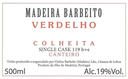 Single Cask 119 B+E Colheita Canteiro Verdelho