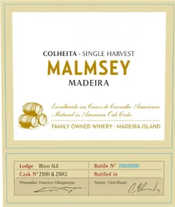 Madeira Colheita Malmsey Single Harvest