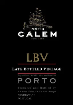 Late Bottled Vintage Porto
