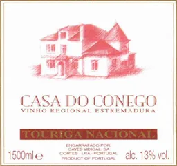 Vinho Regional Lisboa Casa do Conego Touriga Nacional