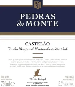 Vinho Regional Peninsula de Setubal Pedras do Monte Castelao