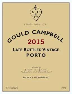 Late Bottled Vintage Port