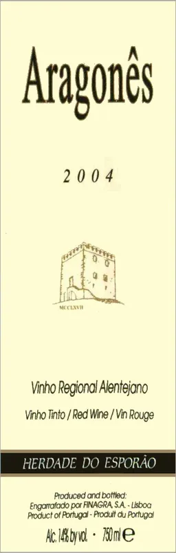 Aragones Tempranillo