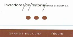 Douro Tres Bagos Grande Escolha Tinto