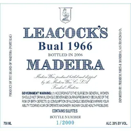 Leacock's Bual