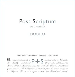 Post Scriptum de Chryseia Douro