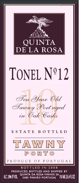 Tonel No.12 10 Year Old Tawny Port