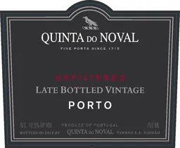 Late Bottled Vintage Unfiltered Port